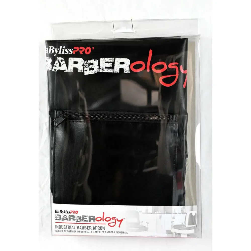 BaByliss Pro Barberology Industrial Barber Apron BBAPRON Black NEW